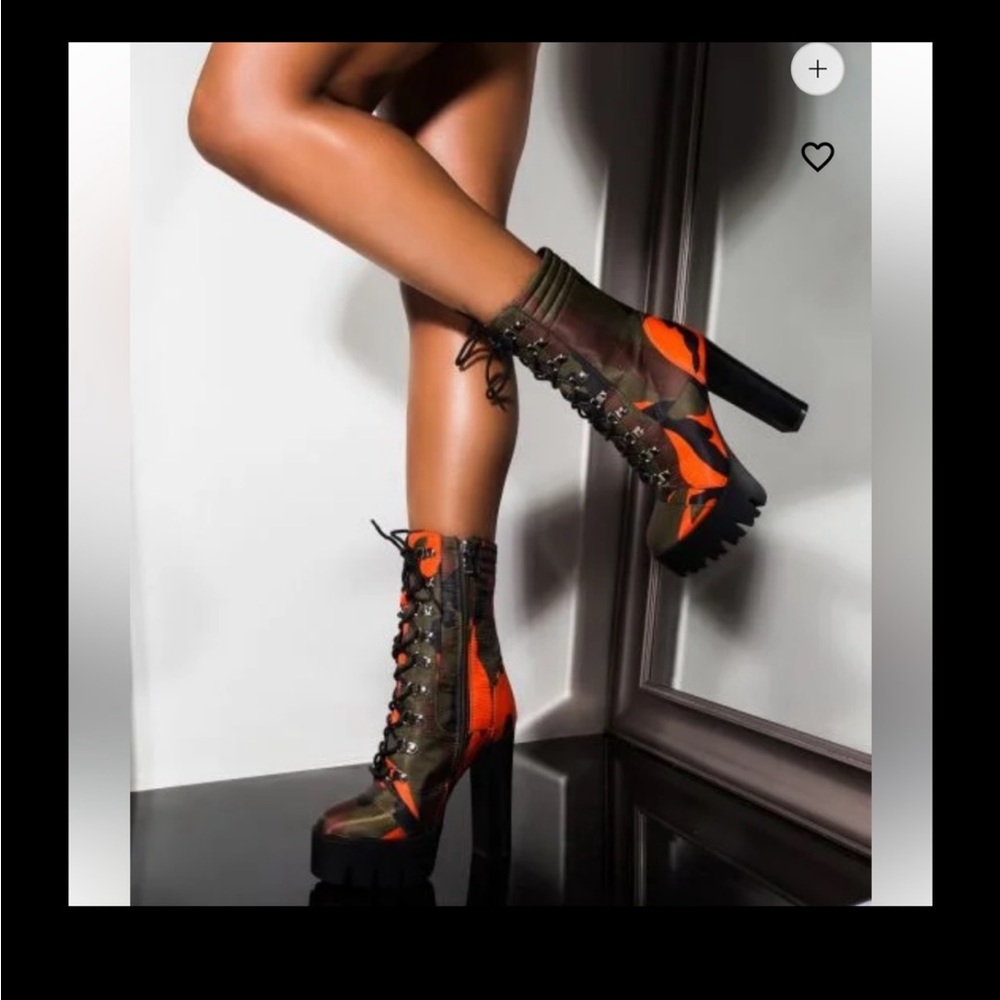 Azalea Wang Camo Boots
